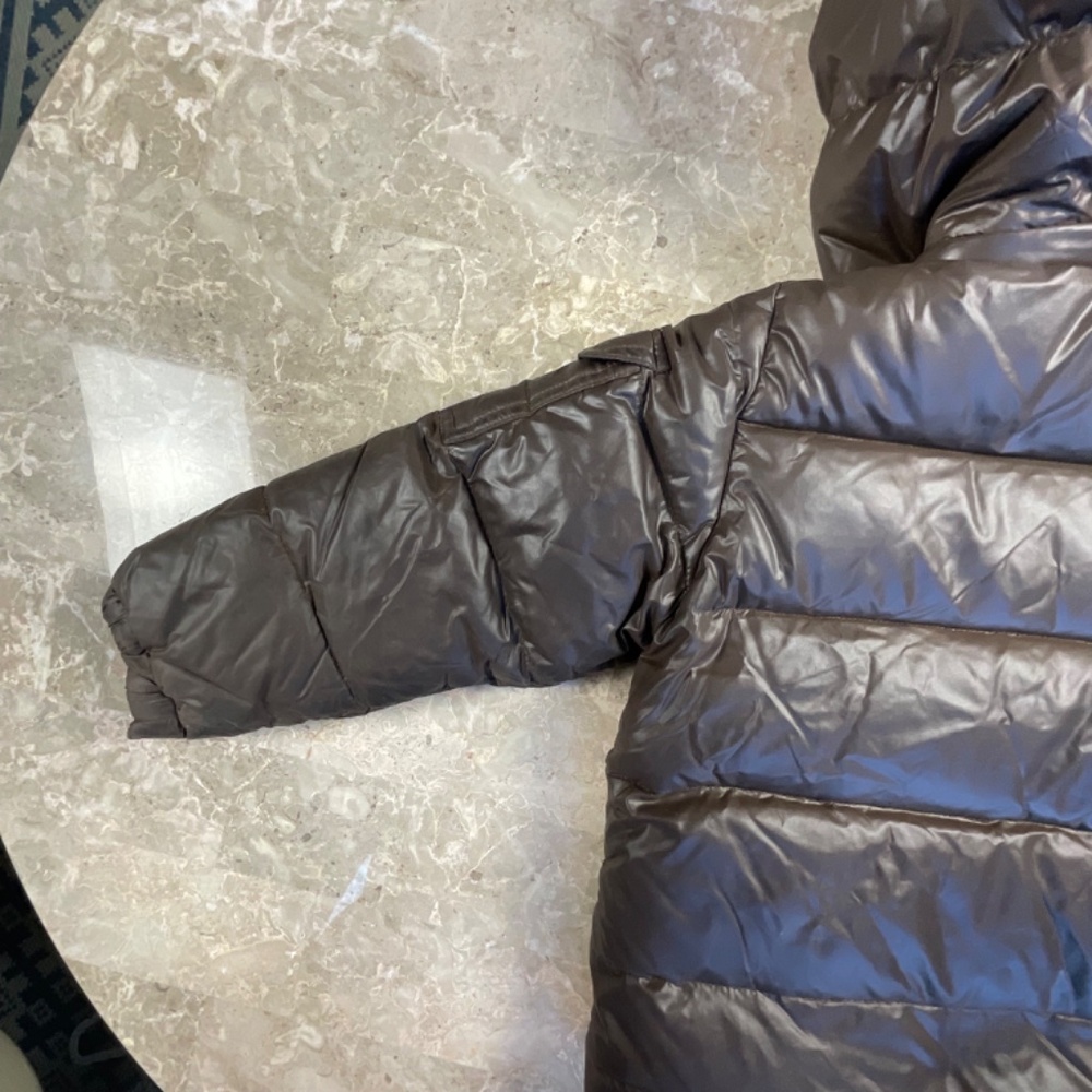 MONCLER Kids Chocolate Brown Puffer Jacket Size 4 years 104 cm - Picture 16 of 16